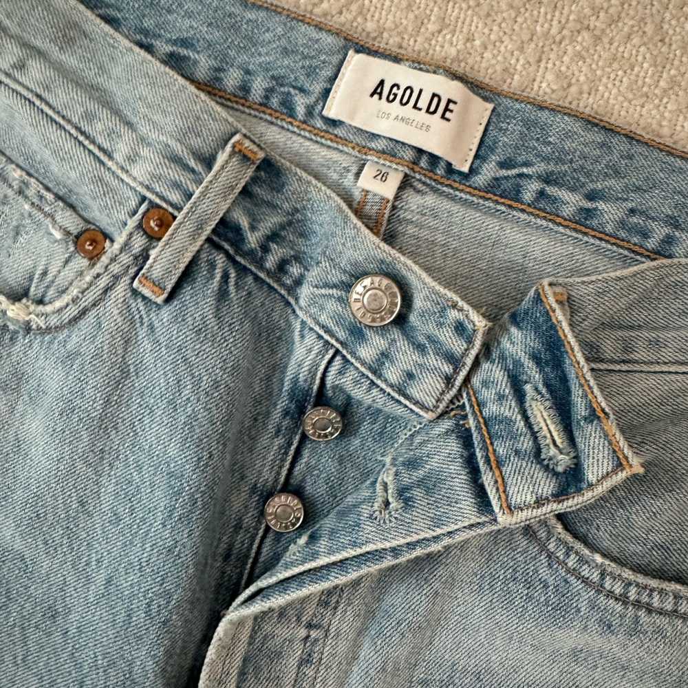 Agolde Jamie High Rise Jeans